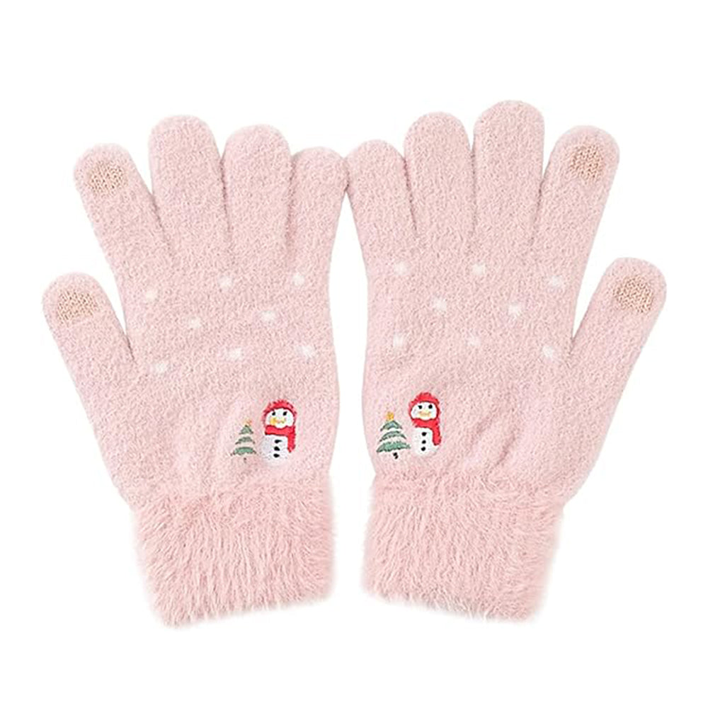 Guanti Invernali Tattici Donna Techsuit ST0011, Taglia 17cm, Rosa
