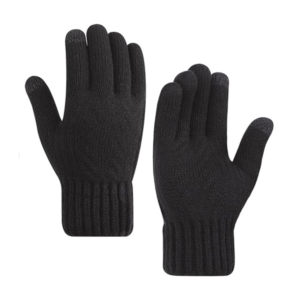 Guanti Invernali Tattici Donna Techsuit ST0015, Taglia 17cm, Neri