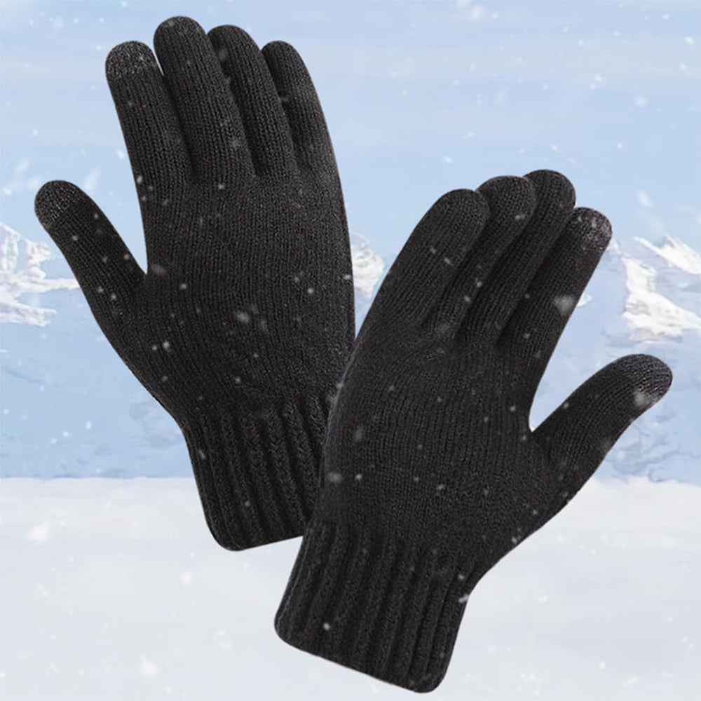 Guanti Invernali Tattici Donna Techsuit ST0015, Taglia 17cm, Neri