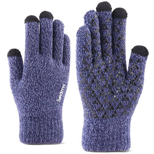 Guanti Invernali Touch Iwarm ST0018, Taglia 23cm, Blu
