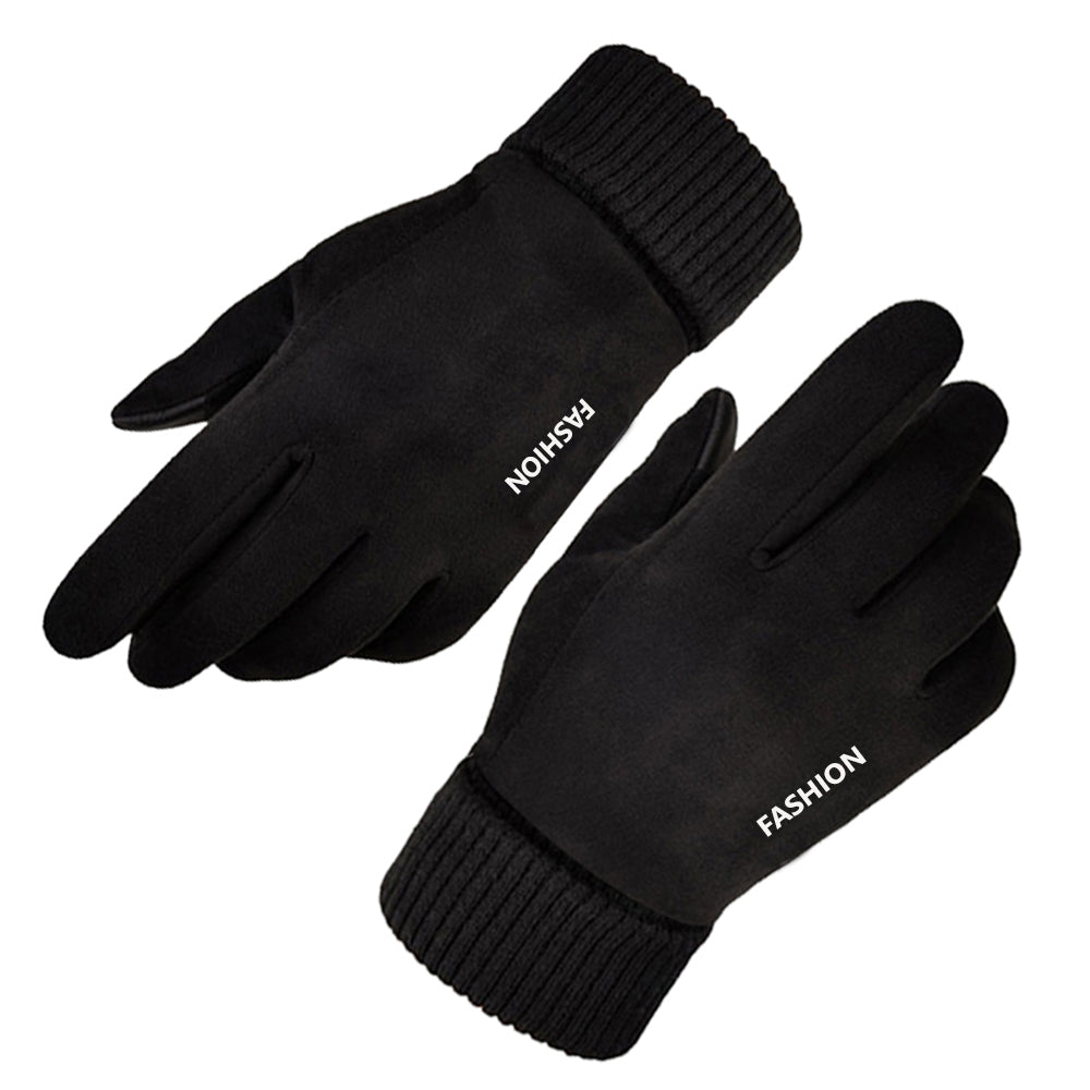 Guanti Invernali Tattici Unisex Techsuit ST0010, Taglia Universale, Neri