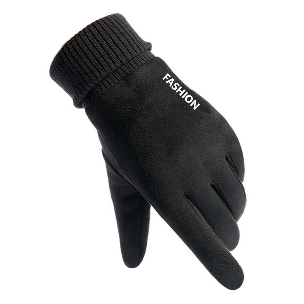 Guanti Invernali Tattici Unisex Techsuit ST0010, Taglia Universale, Neri