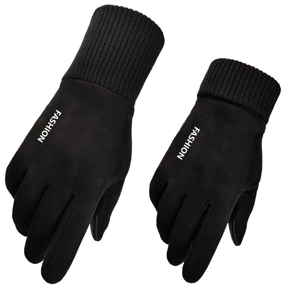 Guanti Invernali Tattici Unisex Techsuit ST0010, Taglia Universale, Neri