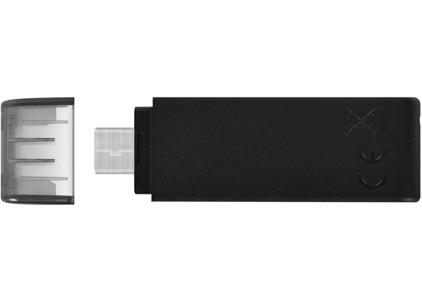Memoria Esterna USB-C Kingston DT70, 64Gb DT70/64GB