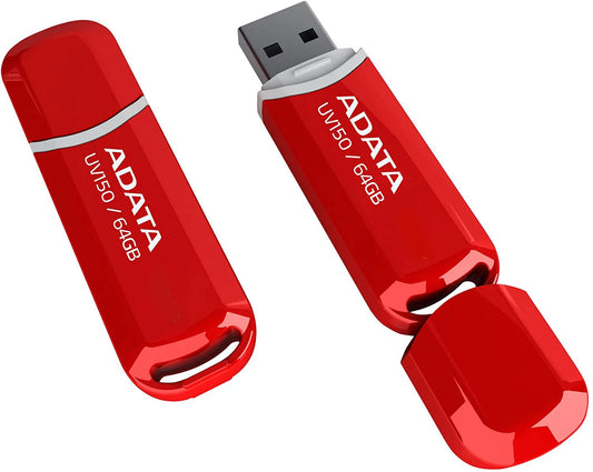 Memoria Esterna USB-A 3.2 Adata UV150, 64Gb AUV150-64G-RRD