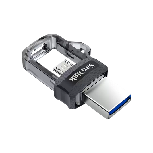 Memoria Esterna USB-A 3.0 / microUSB SanDisk Ultra Dual Drive, 32Gb SDDD3-032G-G46
