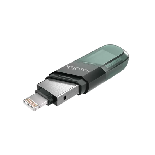 Memoria Esterna USB-A 3.0 / Lightning SanDisk iXpand Flip, 128Gb SDIX90N-128G-GN6NE