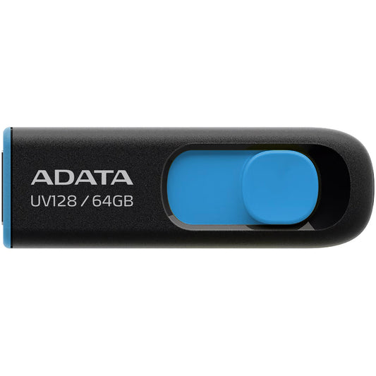 Memoria esterna USB-A 3.2 Adata UV128, 64Gb AUV128-64G-RBE