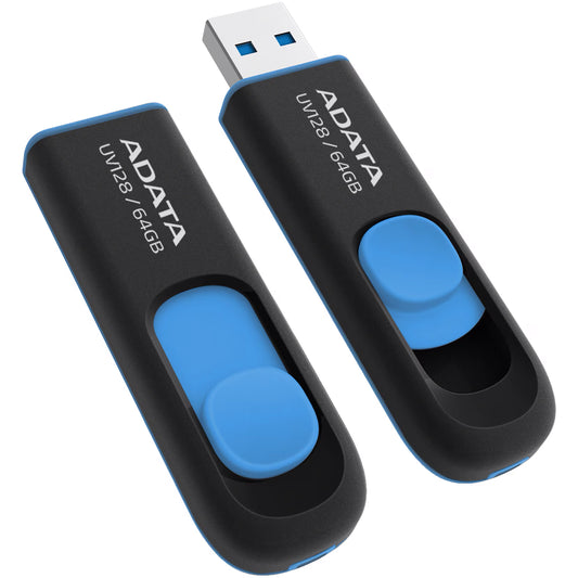 Memoria esterna USB-A 3.2 Adata UV128, 64Gb AUV128-64G-RBE
