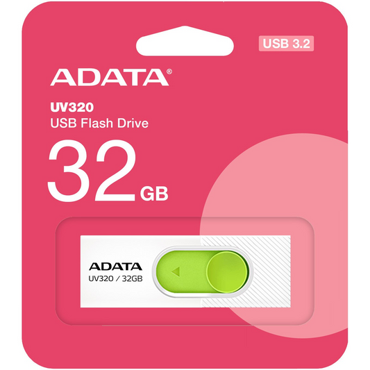 Memoria Esterna USB-A 3.2 Adata UV320, 32Gb AUV320-32G-RWHGN