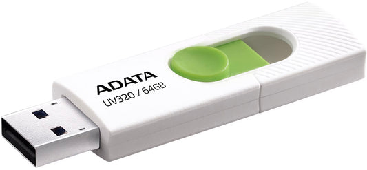 Memoria Esterna USB-A 3.2 Adata UV320, 64Gb AUV320-64G-RWHGN