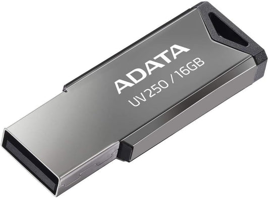 Memoria esterna USB-A Adata UV250, 16Gb AUV250-16G-RBK AUV250-16G-RBK