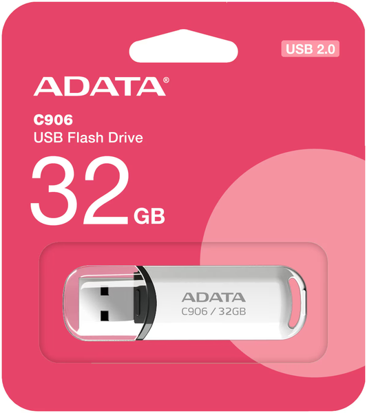 Memoria Esterna USB-A Adata C906, 32Gb AC906-32G-RWH
