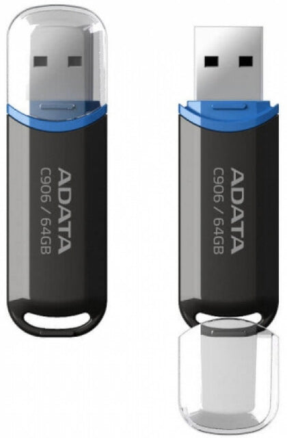 Memoria Esterna USB-A Adata C906, 64Gb AC906-64G-RBK