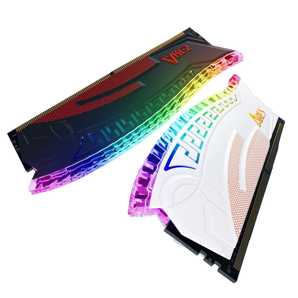 Memoria RAM Dato Ares Armor, DDR4, RGB, 2 x 8GB, 3600Mhz, CL18, Nera AMRGB8GX216G36K