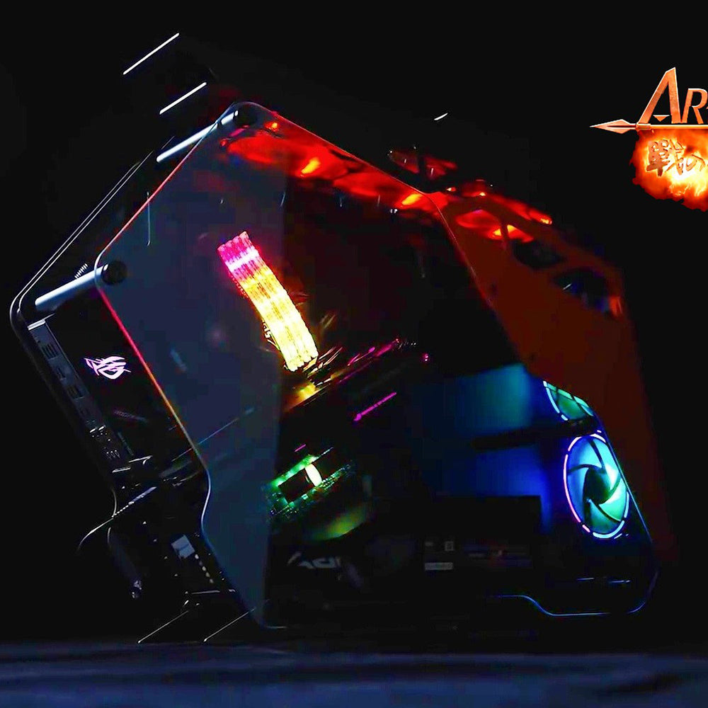 Memoria RAM Dato Ares Armor, DDR4, RGB, 8GB, 3600Mhz, CL18, Nera AMRGB1G88G36K