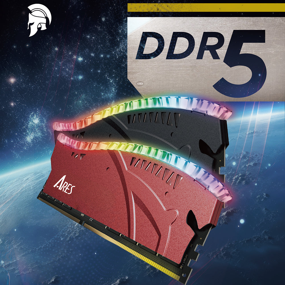 Memoria RAM Dato Ares Armor Lite, DDR5, RGB, 16GB, 7000Mhz, Nera ARB16G5K70