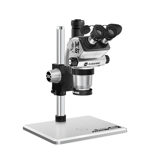 Microscopio Sunshine M8T Ultra, Argento