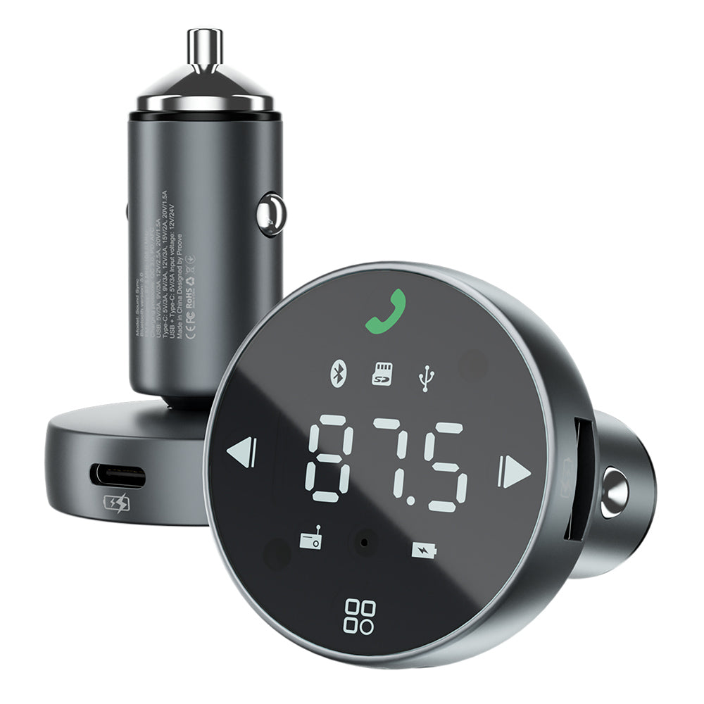 Modulatore FM Bluetooth Proove, 1 x USB-A - 1 x USB-C - 1 x microSD FMSS30110003