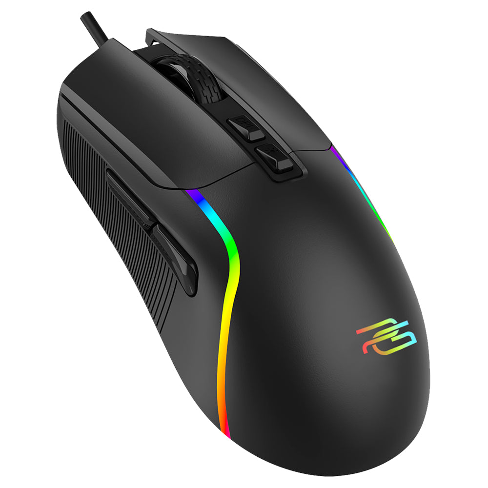 Mouse Gaming Cablato USB Proove Assembler, RGB, 12400DPI, Nero CMAS00000101