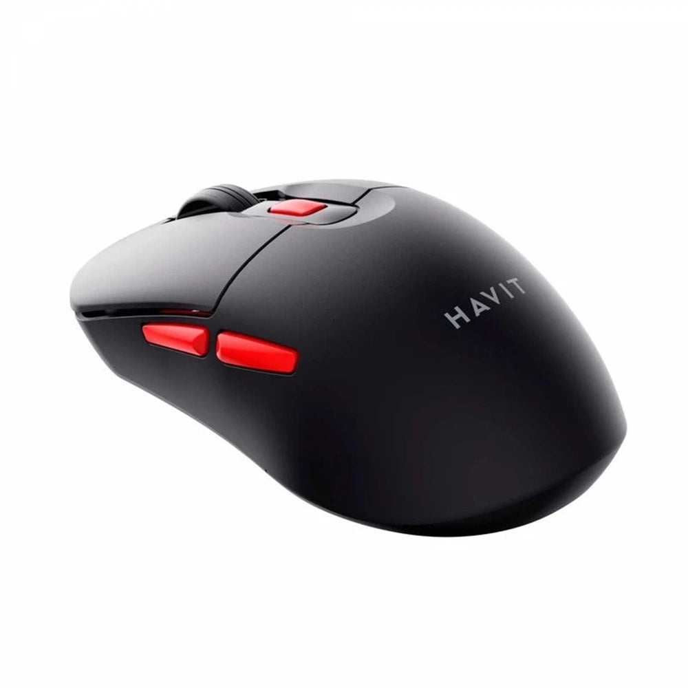 Mouse Wireless HAVIT MS59WB, 800DPI - 1600DPI, Nero Rosso