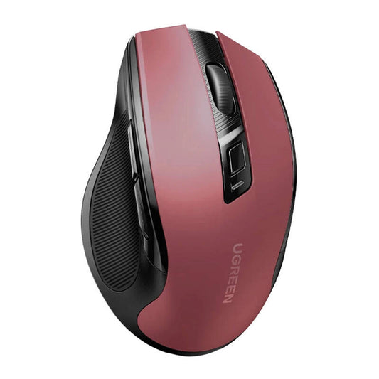 Mouse Wireless UGREEN MU006, 4000DPI, Rosso