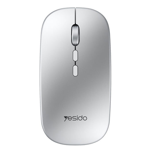 Mouse Wireless Yesido KB15, 800DPI - 1600DPI, Argento