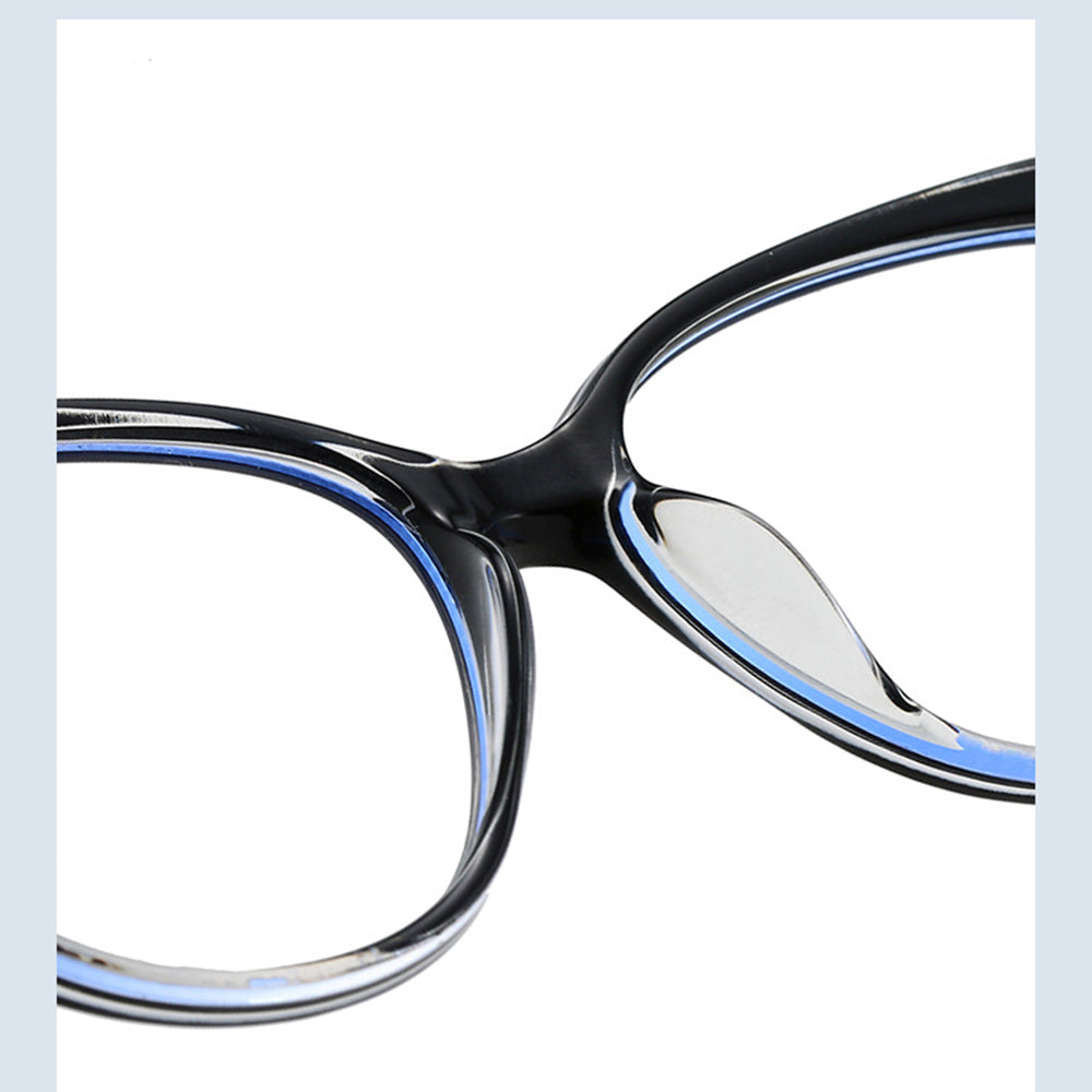 Occhiali da Computer Donna Techsuit F5018-C8, Anti-Luce Blu, Blu