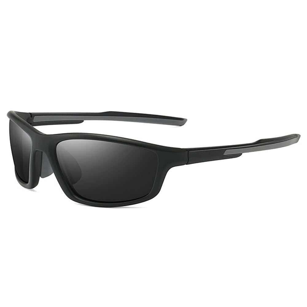 Occhiali da Ciclismo Unisex Techsuit 3047, Protezione UV, Neri