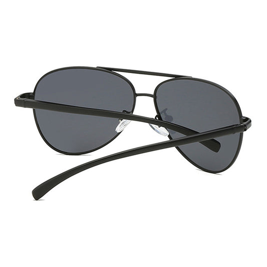 Occhiali da Sole Uomo Techsuit 2150, Polarizzati, Protezione UV, Neri Verdi