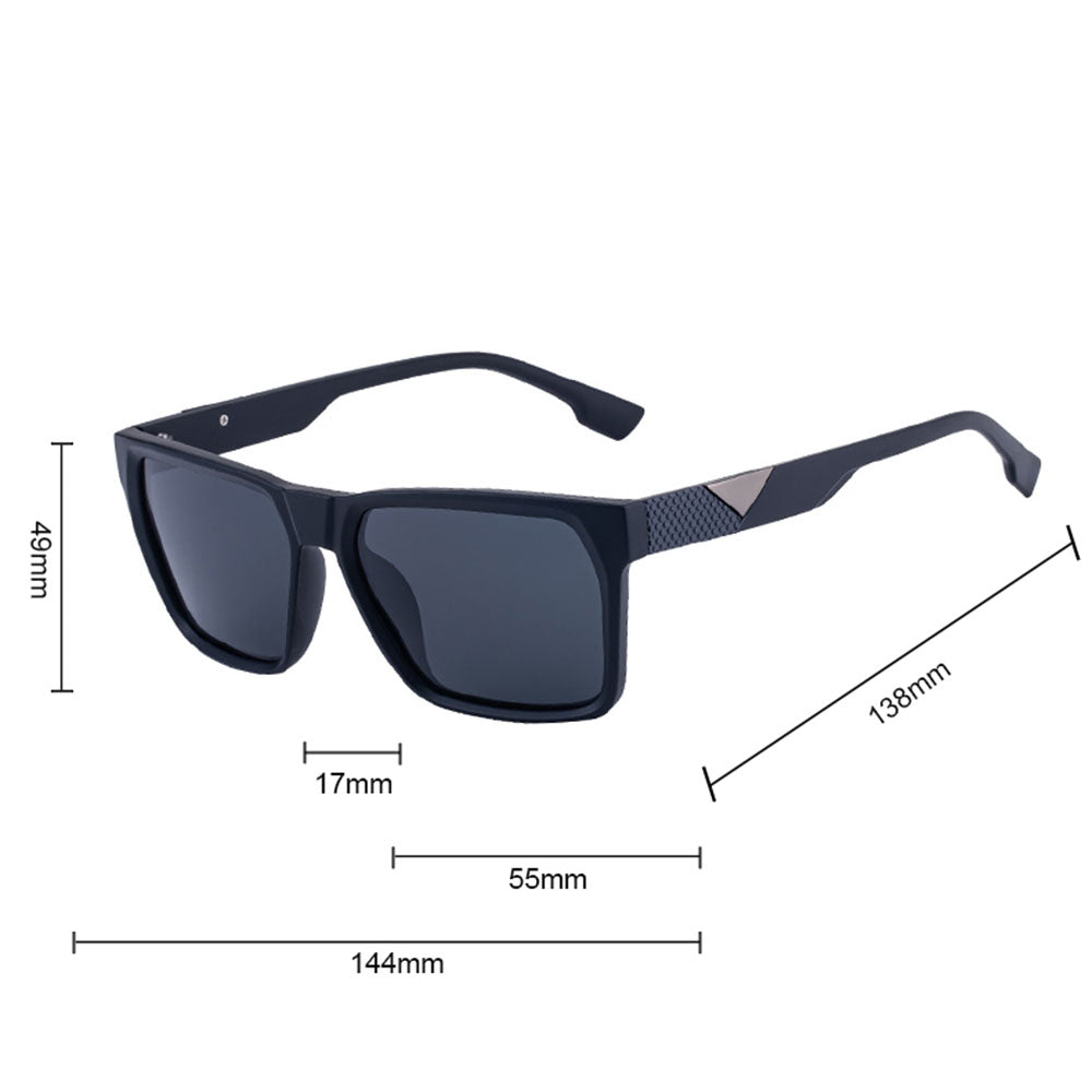 Occhiali da Sole Uomo Techsuit 8500, Polarizzati, Protezione UV, Marrone