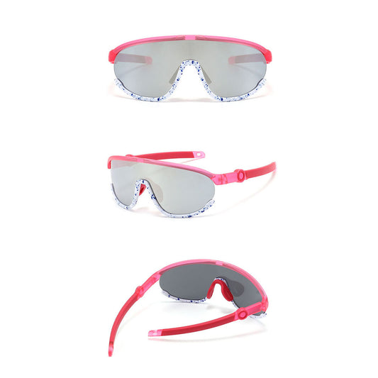 Occhiali da Sole per Bambini Techsuit 2025, Polarizzati, Protezione UV, Rosa