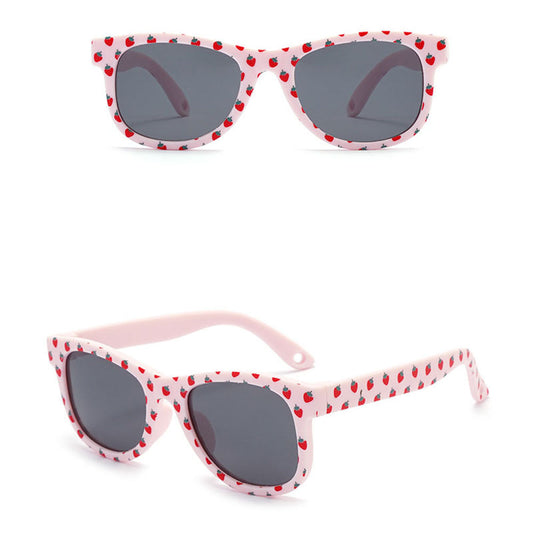 Occhiali da Sole Bambini Techsuit 5218, Polarizzati, Protezione UV, Rosa