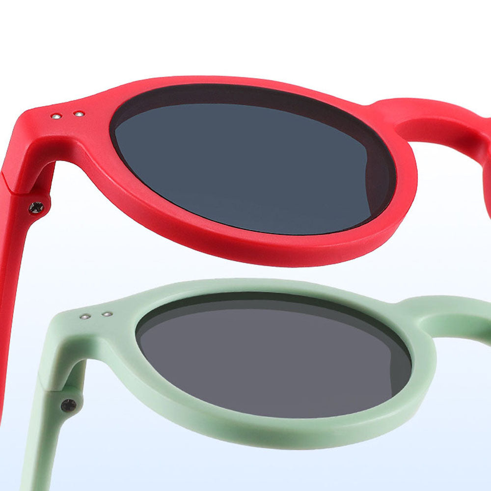 Occhiali da Sole per Bambini Techsuit 8443, Polarizzati, Protezione UV, Rossi