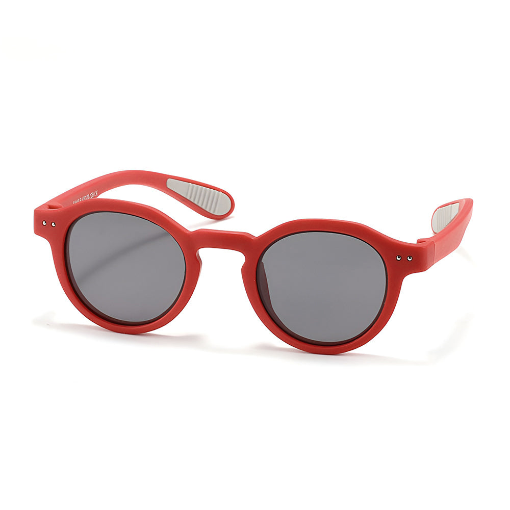 Occhiali da Sole per Bambini Techsuit 8443, Polarizzati, Protezione UV, Rossi