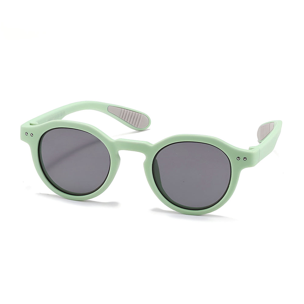Occhiali da Sole per Bambini Techsuit 8443, Polarizzati, Protezione UV, Verdi