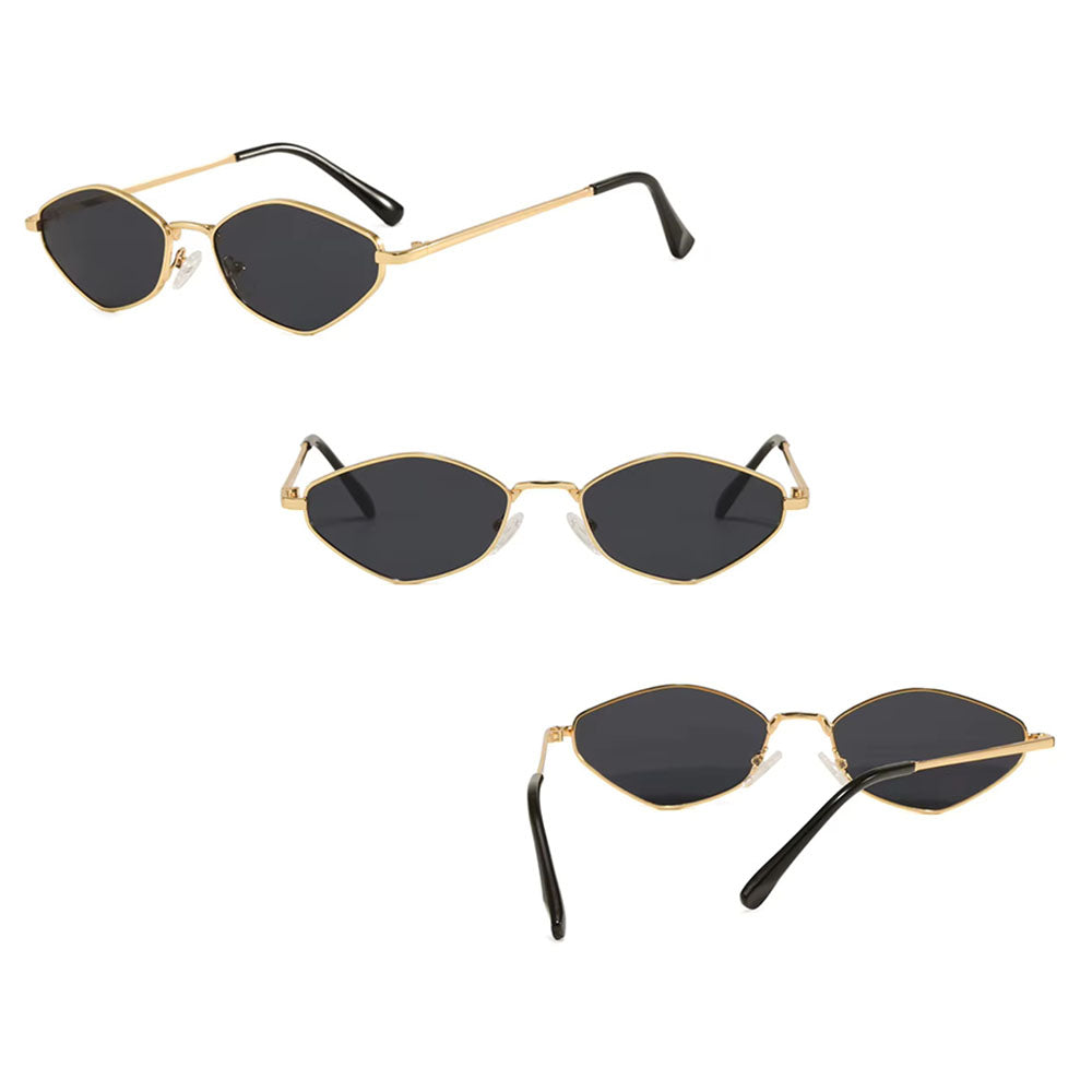 Occhiali da Sole Donna Techsuit 6206, Oro Nero