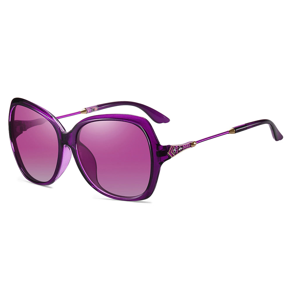 Occhiali da Sole Donna Techsuit 8881, Polarizzati, Protezione UV, Viola