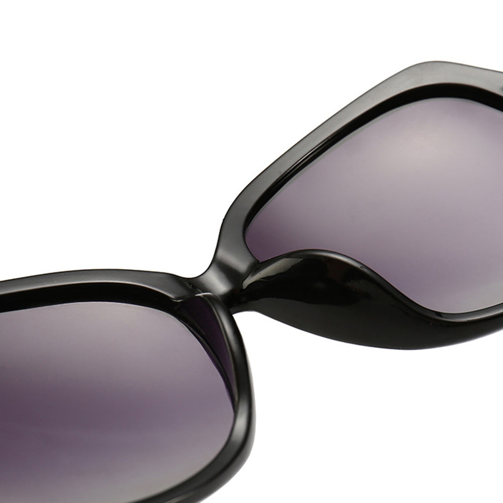 Occhiali da Sole Donna Techsuit 8881, Polarizzati, Protezione UV, Nero Grigio