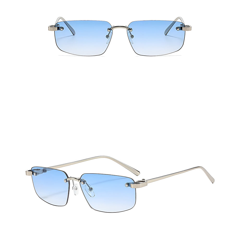 Occhiali da Sole Unisex Techsuit S098, Argento Blu