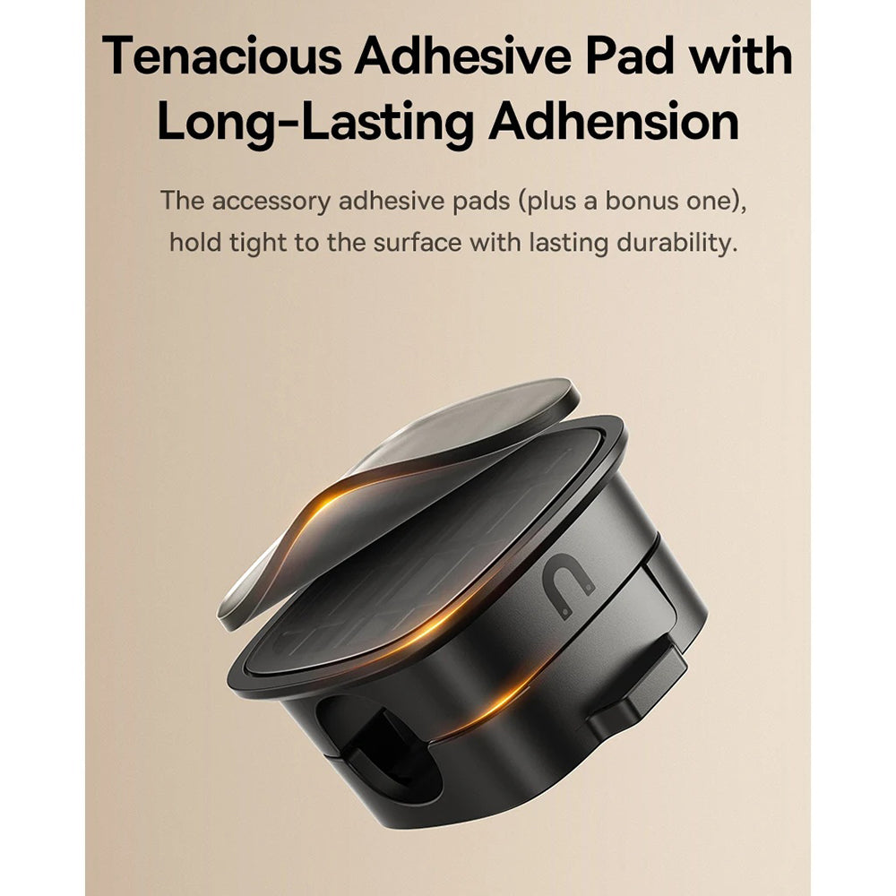 Organizzatore Cavi Baseus Lite Magnetic, Set 3 Pezzi, Nero B01331106111-00