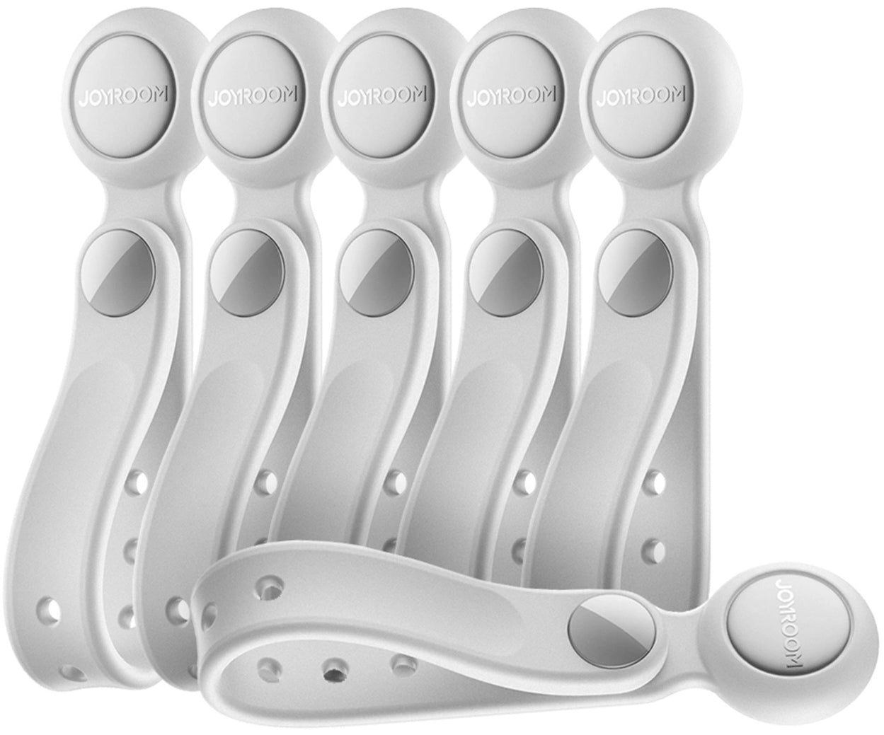 Organizzatore Cavi Joyroom JR-ZS422, Magnetico, Set 6 Pezzi, Bianco