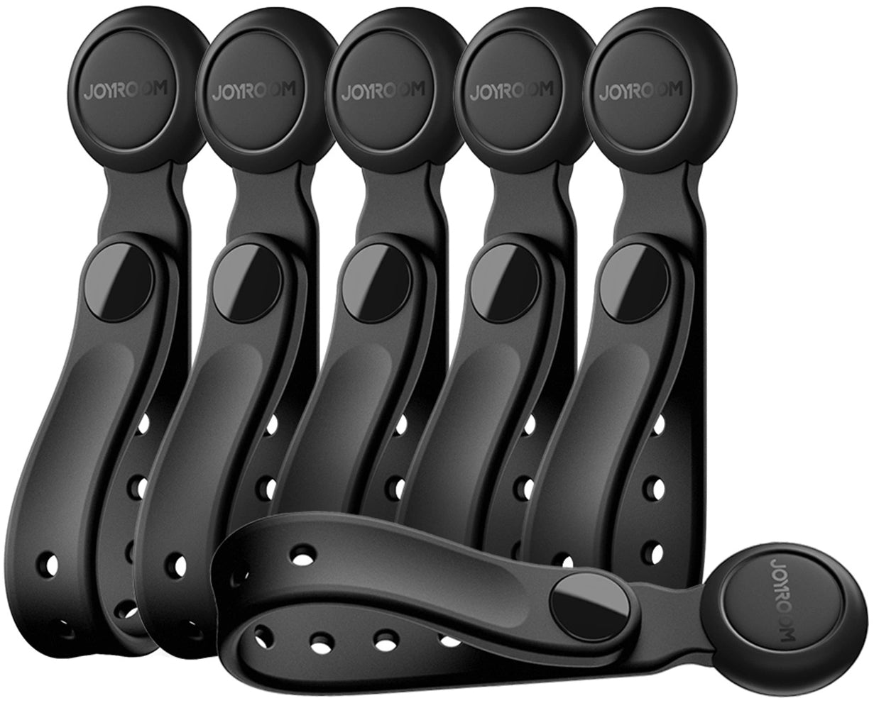 Organizzatore Cavi Joyroom JR-ZS422, Magnetico, Set 6 Pezzi, Nero