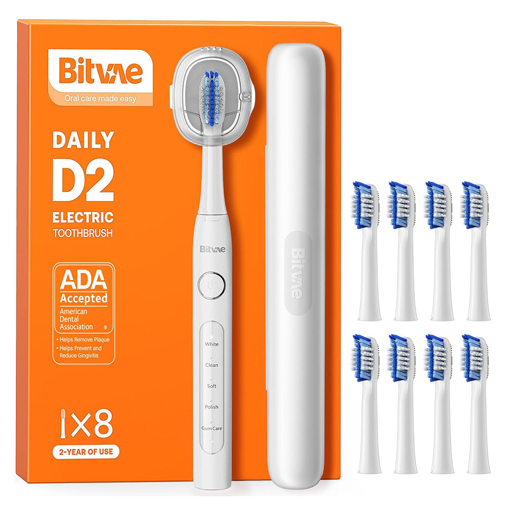 Spazzolino Elettrico Bitvae D2, Bianco