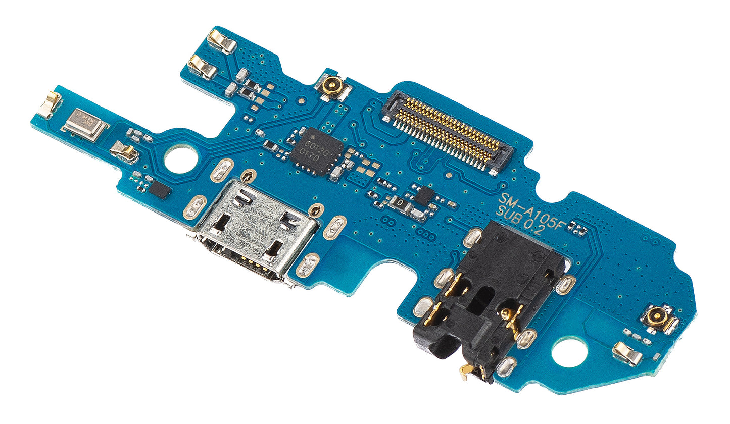 Charging Connector - Audio - Microphone Board Samsung Galaxy A10 A105, SUB 0.2