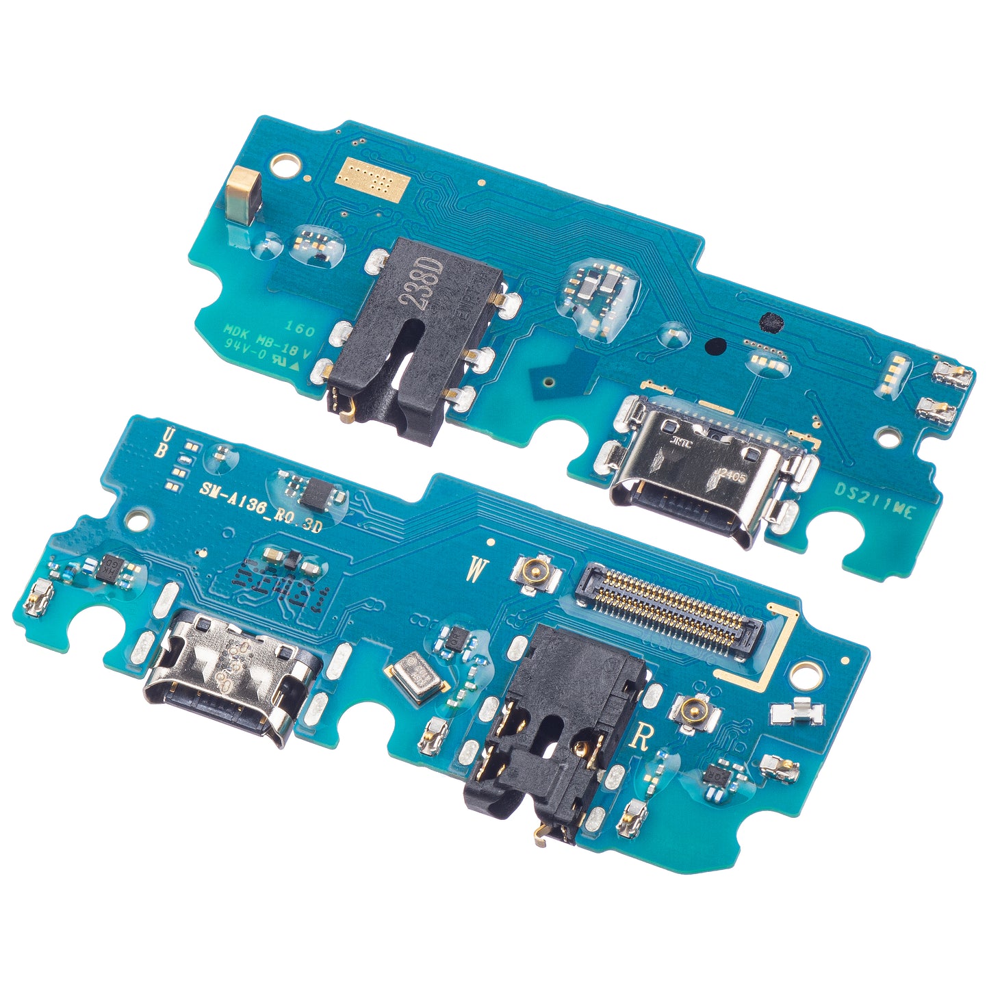 Scheda con Connettore di Ricarica - Audio - Microfono Samsung Galaxy A13 5G A136, Service Pack GH96-15201A