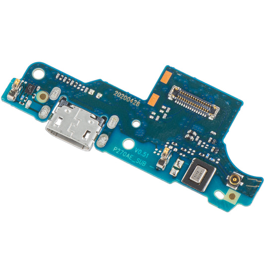 Motorola Moto Moto E7 Plus Microfono Piastra connettore di ricarica, Service Pack 5P68C17424