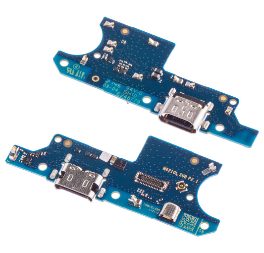 Scheda del connettore di ricarica del microfono di alimentazione di Motorola Moto E7, service pack 5P68C18240