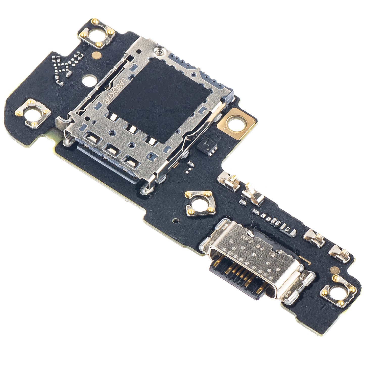 Scheda con Connettore di Ricarica - Microfono - Modulo Lettore SIM Xiaomi Redmi Note 12 Pro 5G