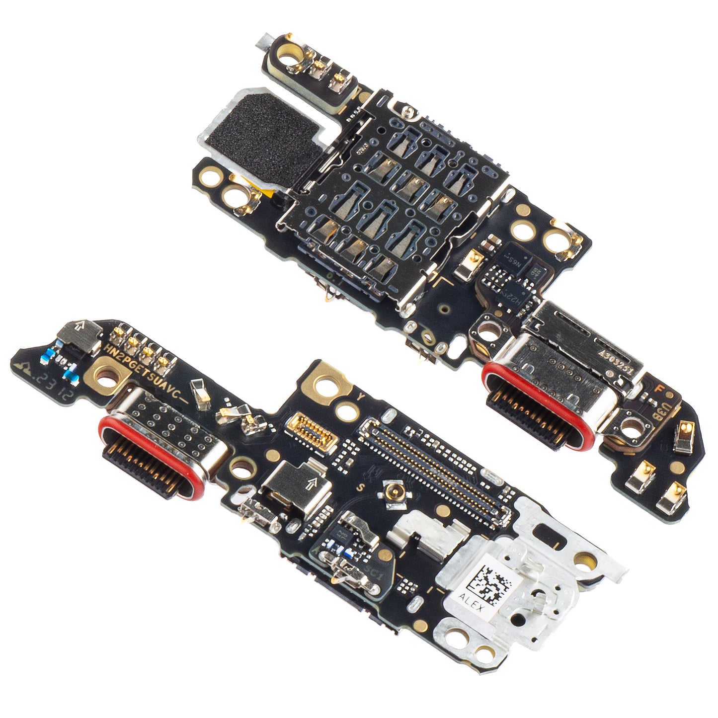 Honor Magic5 Pro Scheda SIM con connettore di ricarica - Microfono - Modulo lettore SIM Honor Magic5 Pro, Service Pack 0235AFCB
